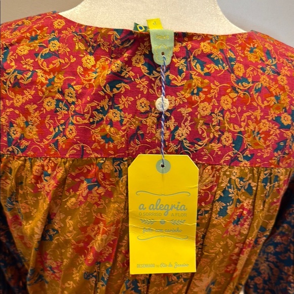 FARM Rio Floral Royalty Patch Maxi Dress Size S - Picture 12 of 14